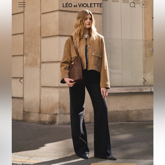 NEW Leo Et Violette Le Duo Bucket Bag Brown Grain Leather - Picture 16 of 16